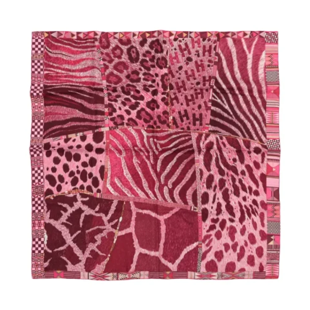 Pre-owned > Pre-owned Accessories > Pre-owned Scarves - - Hermès Vintage - Modalova