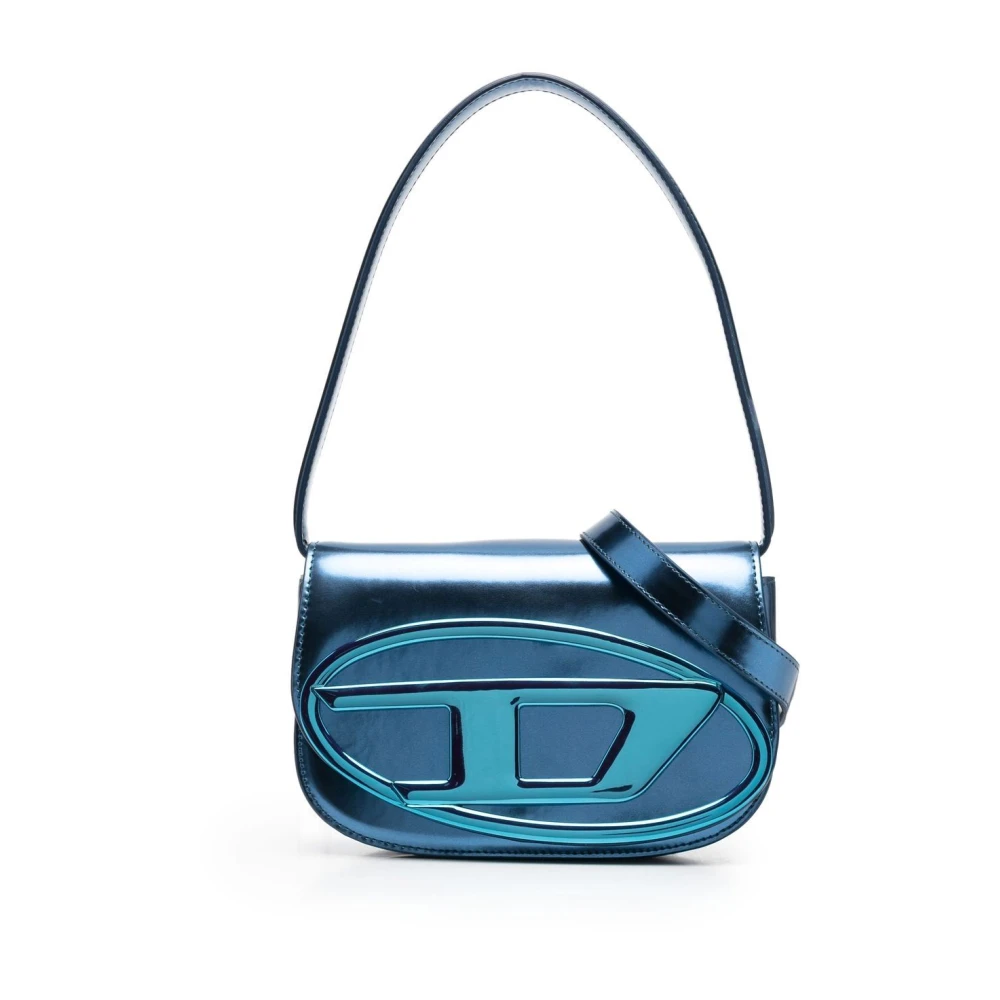 Diesel Stijlvolle Schoudertas voor Vrouwen Blue Dames