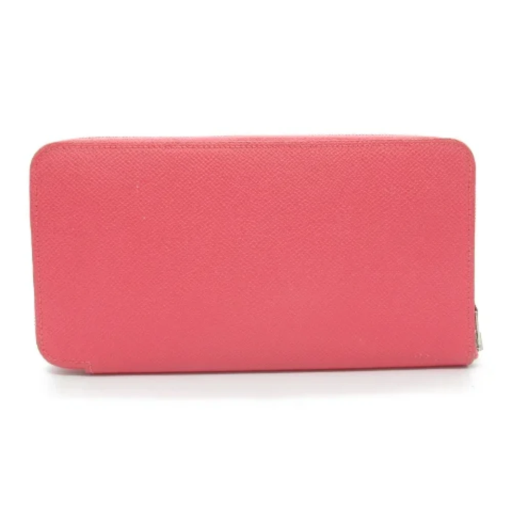 Hermès Vintage Pre-owned Leather wallets Pink Dames