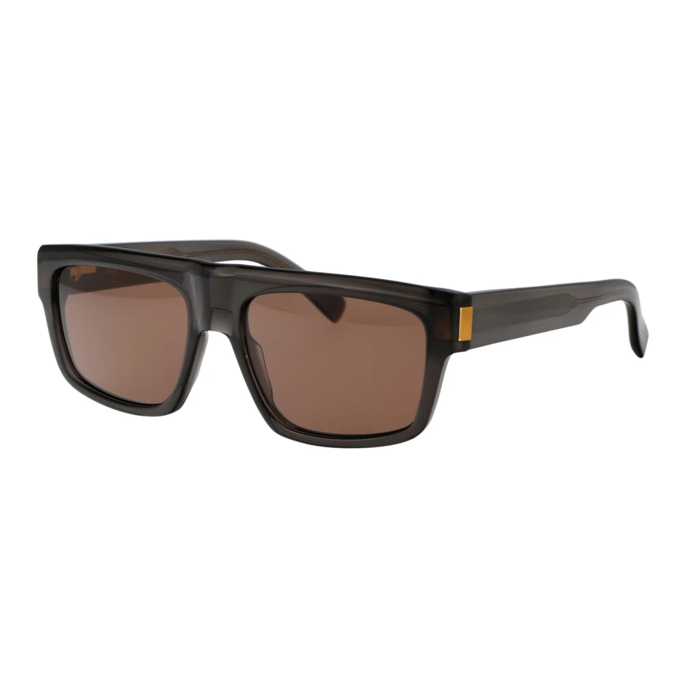 Dunhill Men's Brown Stylish Sunglasses Du0055s - Sunglasses - 57 Mm - Accessories