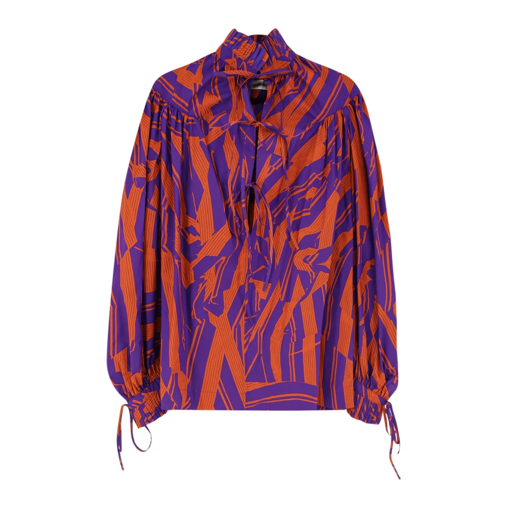 Dries Van Noten Women's Ruffled Collar Shirt