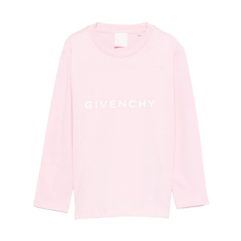 Givenchy Boys Pink Kids Short Sleeve T-Shirts, 10 Y, Kids T-Shirts And Polos