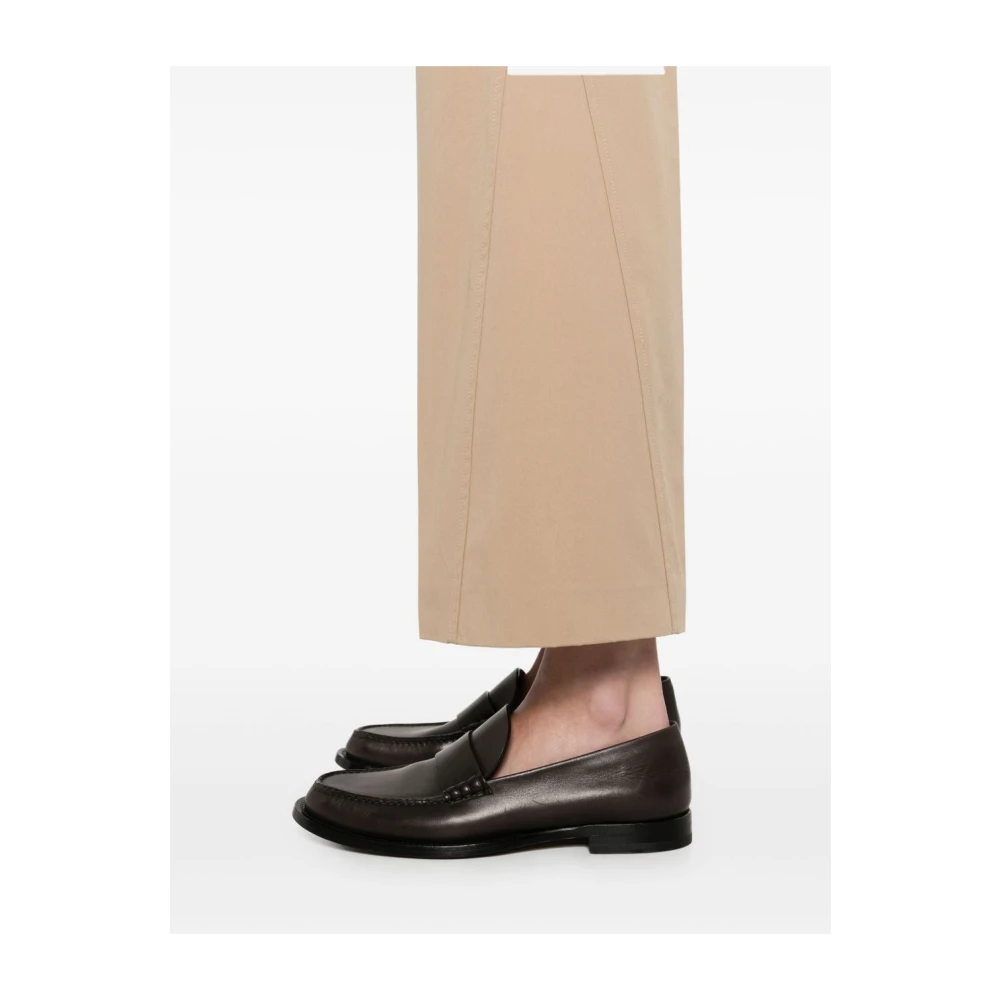 Semicouture Khaki Broek Dameskleding Beige Dames