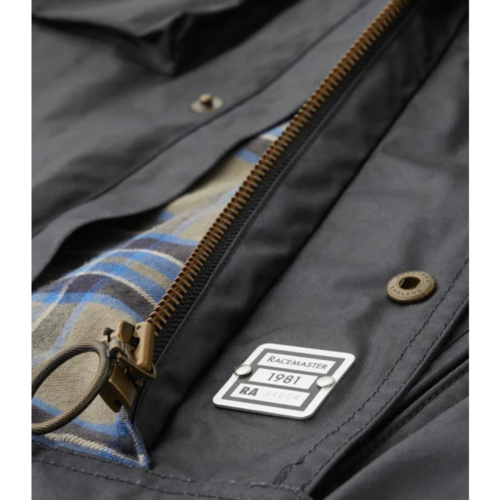 Belstaff Gewaxte jas Zwart Black Heren