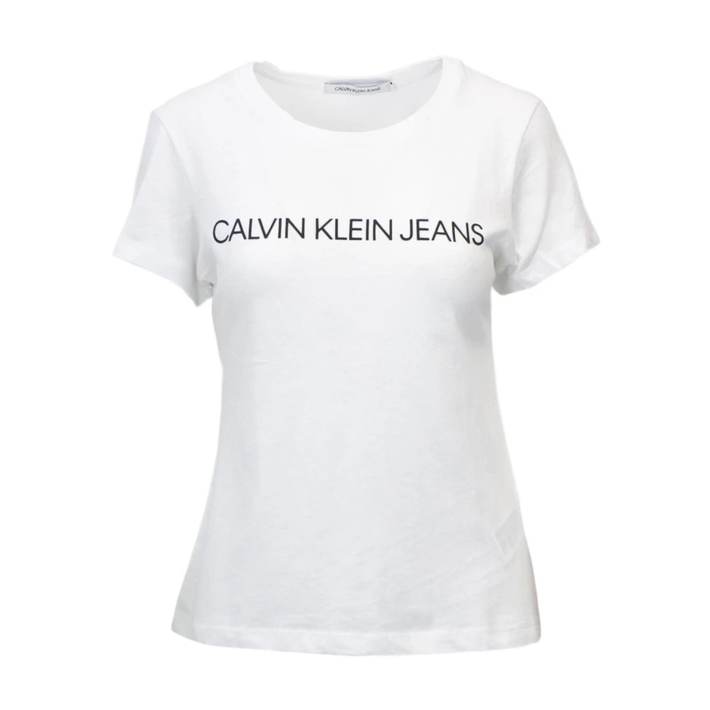 Calvin Klein Institutional Slim Logo Short Sleeve T Shirt Size Extra Large XL - Image 2