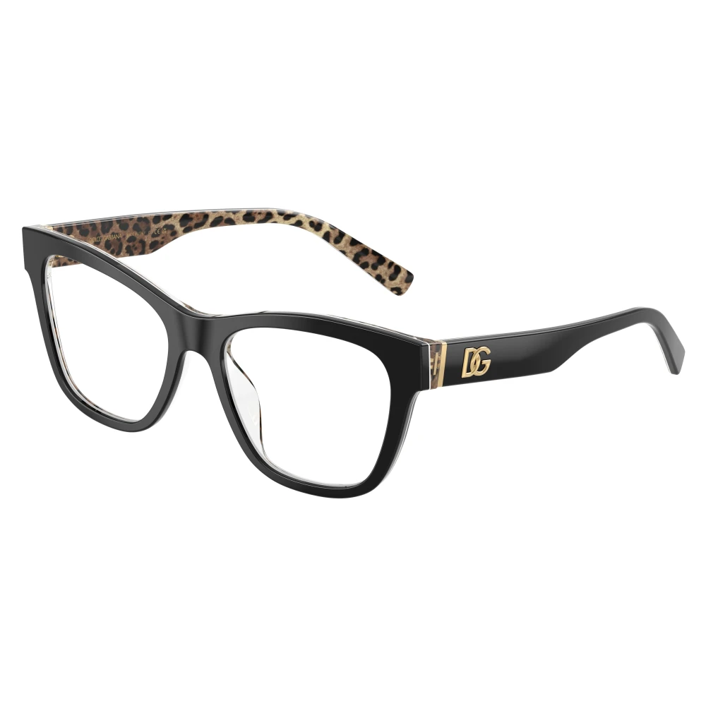 Dolce & Gabbana Women's Black Glasses, 55 Mm, Dg3430 Optical Frame