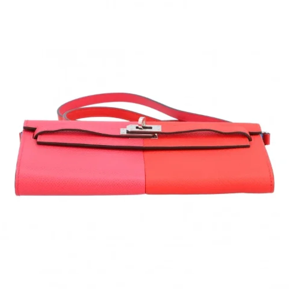 Hermès Vintage Pre-owned Leather wallets Red Dames