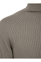 pull-col-roule-slim-fit-vert-clair
