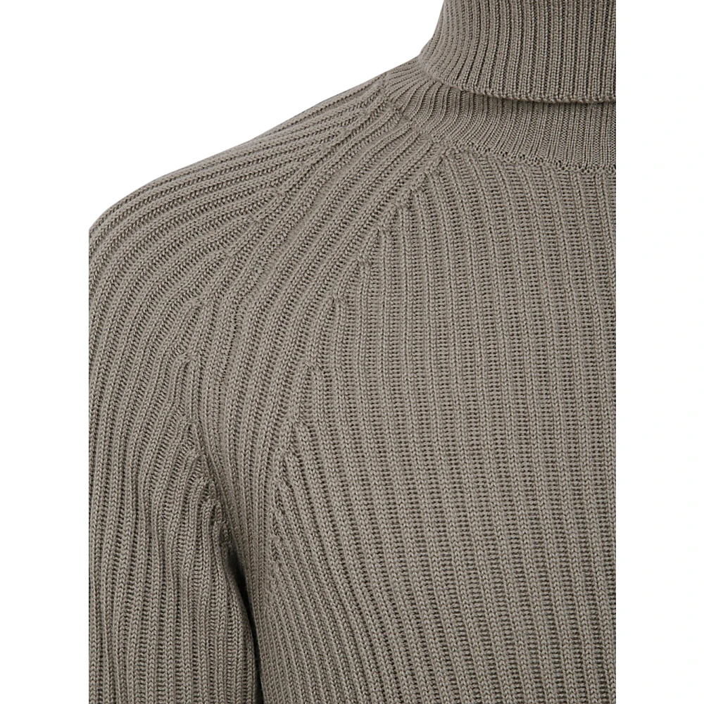 Zanone Lichtgroene Slim Fit Coltrui Gray Heren