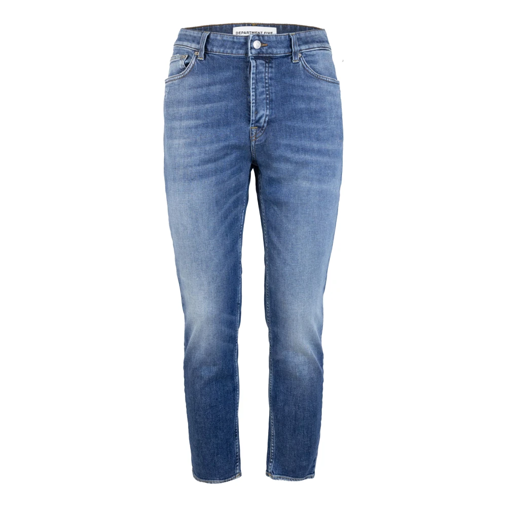 Department Five Blauwe Slim Fit 5-Pocket Jeans Blue Heren