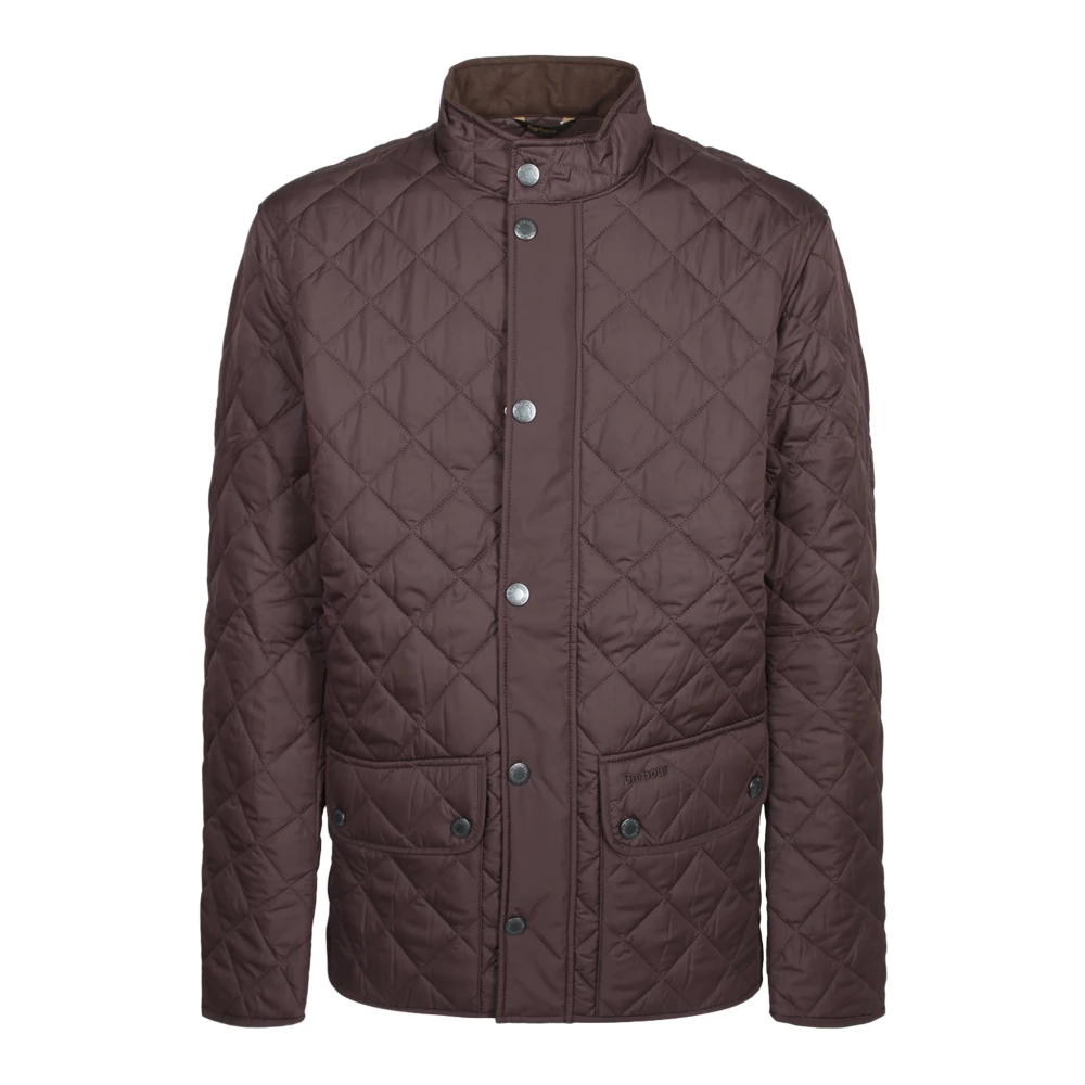Barbour Mannelijk Bruin Jassen Heren, 2XL, Polyester, Lowerdale Quilted Jacket
