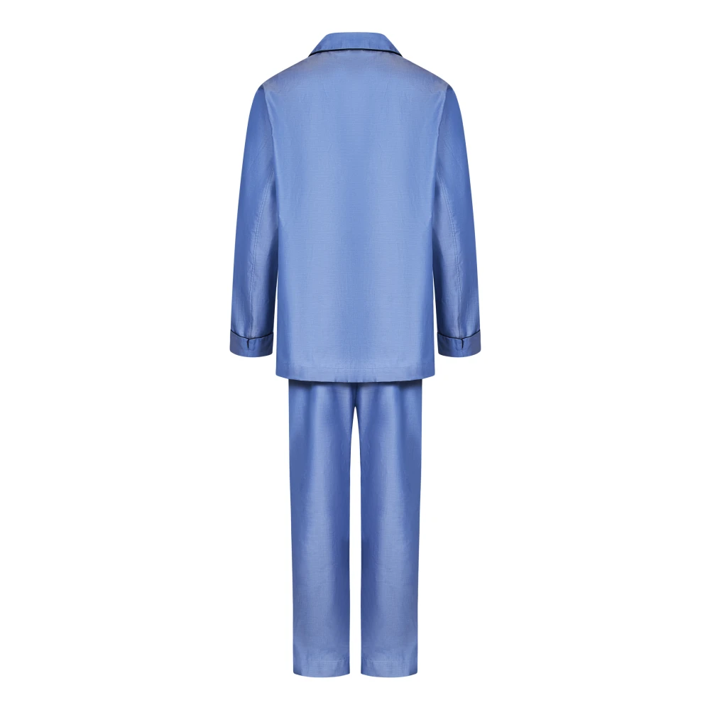Brioni Heldere Blauwe Ondergoedset Blue Heren