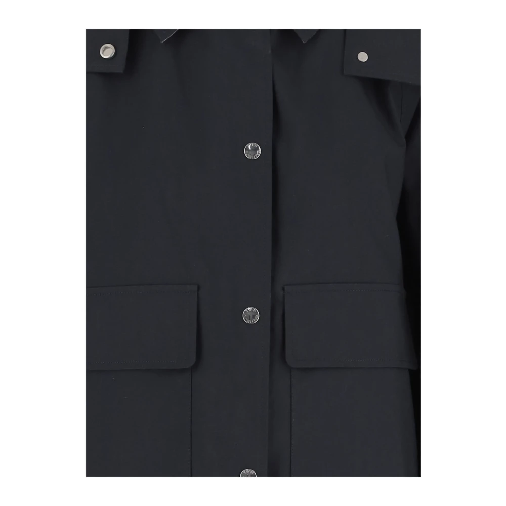 Yves Salomon Luxe Winterjassen Collectie Black Dames