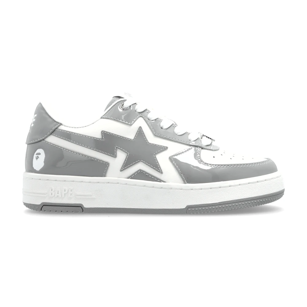 A Bathing APE Sta Icon Low 1 Dames Schoenen Grijs