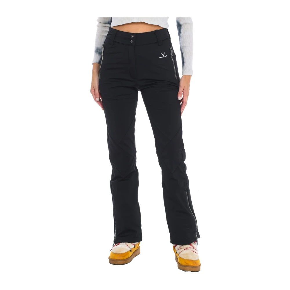 Vuarnet Verstelbare Ski Broek met Binnenste Gaiter Black Dames