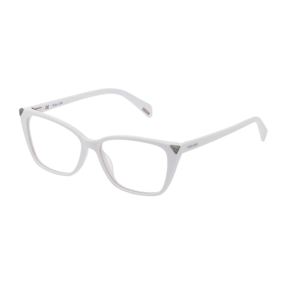 Police Wit wijzerplaat dames plastic frame horloge White Dames