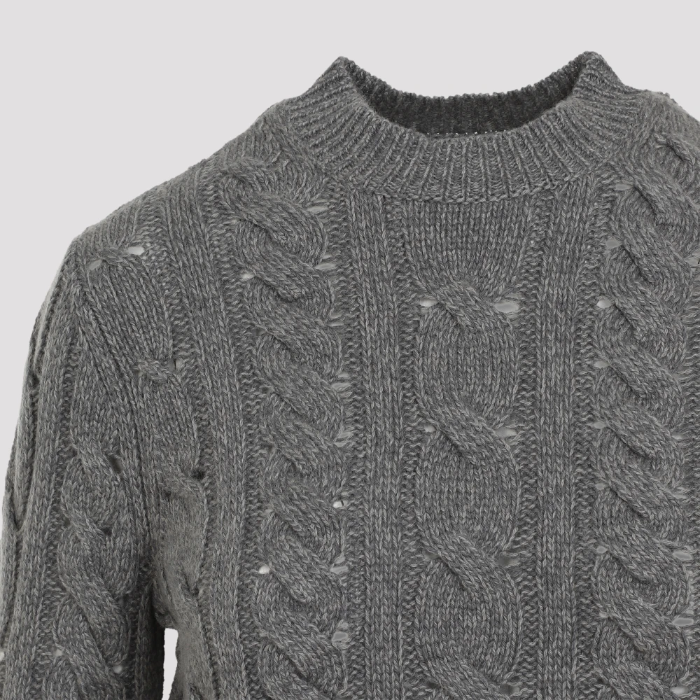 Gabriela Hearst Donkergrijze Multi Anthea Sweater Gray Dames