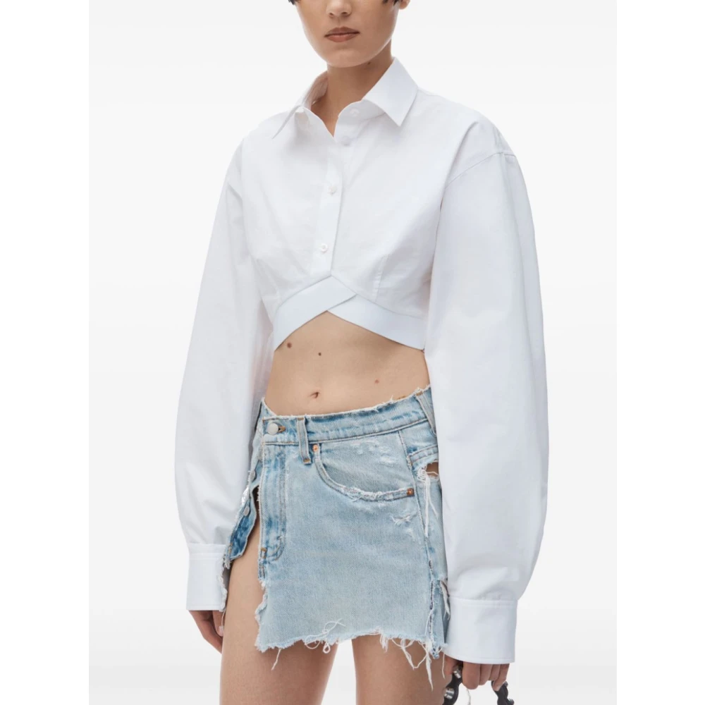 alexander wang Witte Shirt voor Mannen White Dames