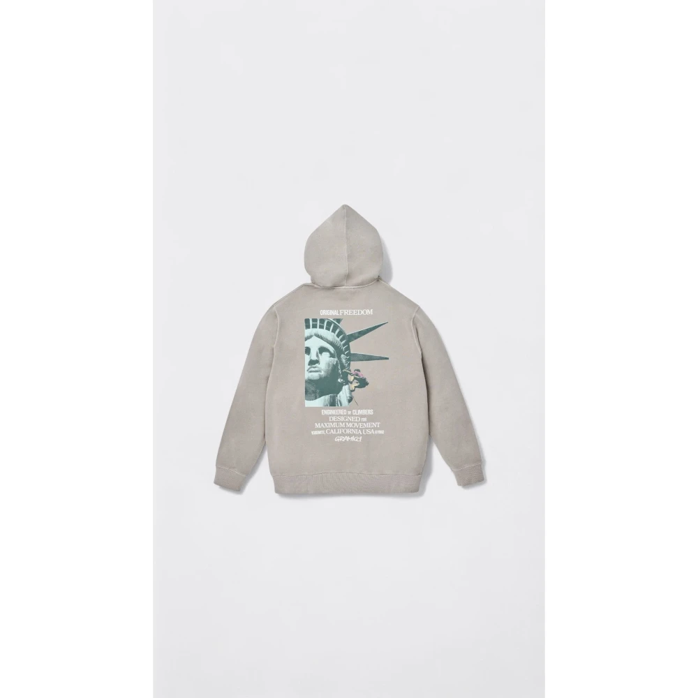 Gramicci Gezellige Liberty Hoodie voor Dagelijks Comfort Gray Heren