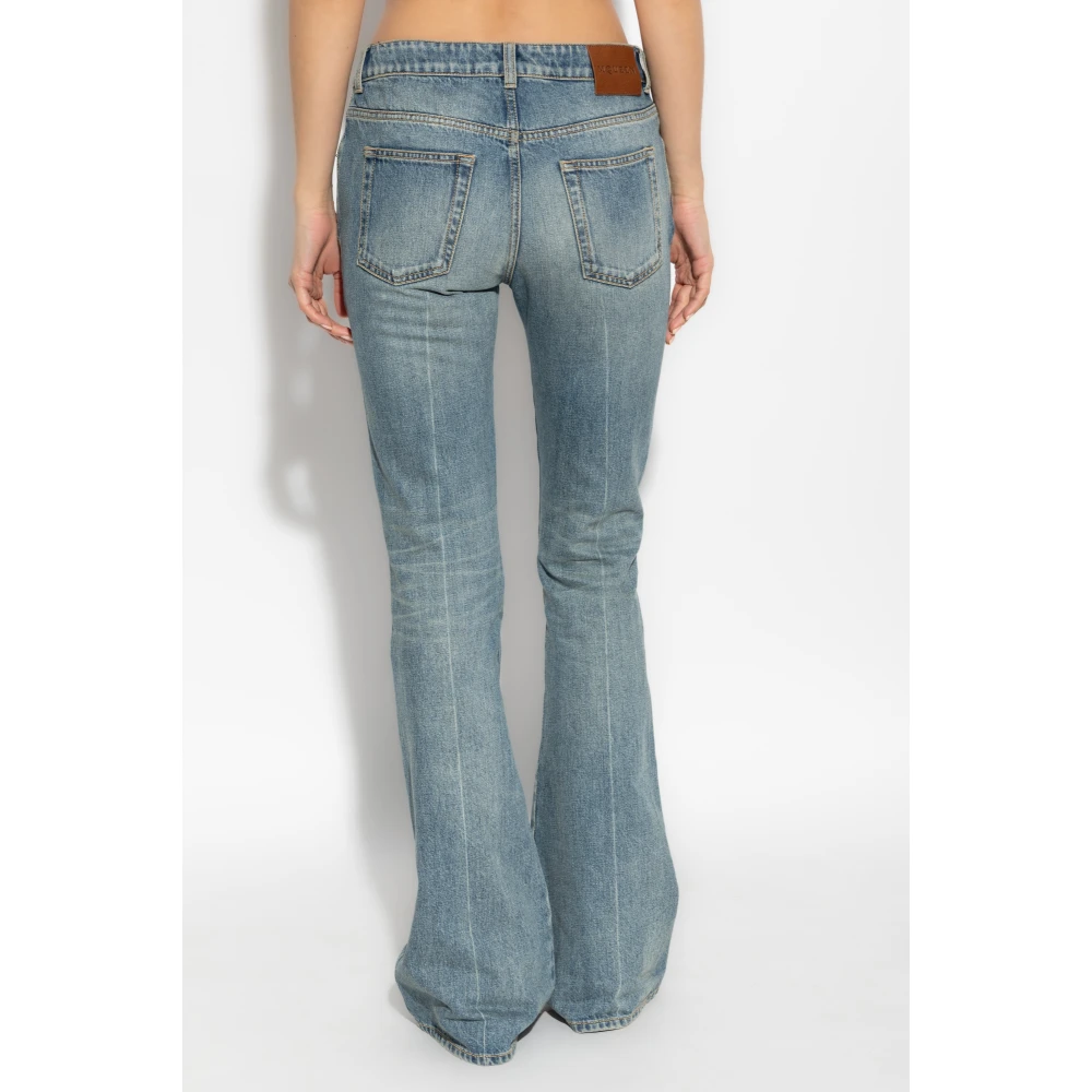alexander mcqueen Jeans met licht uitlopende pijpen Blue Dames