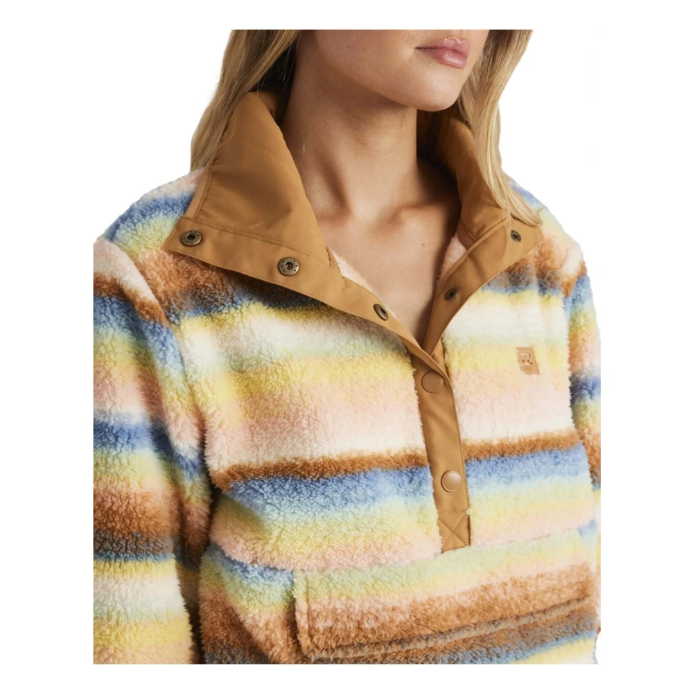Billabong Switchback Pullover Fleece Kleding Multicolor Dames