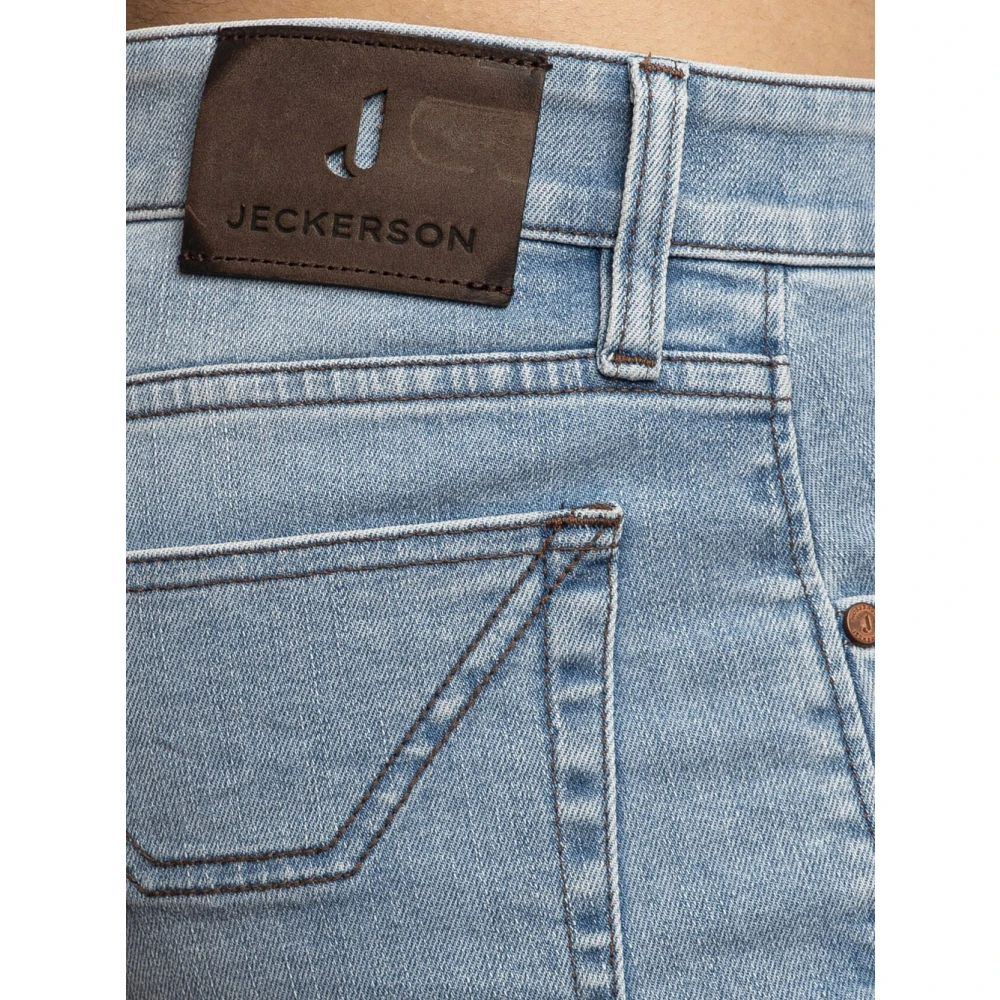 Jeckerson Lichtblauwe Denim Jeans Blue Heren