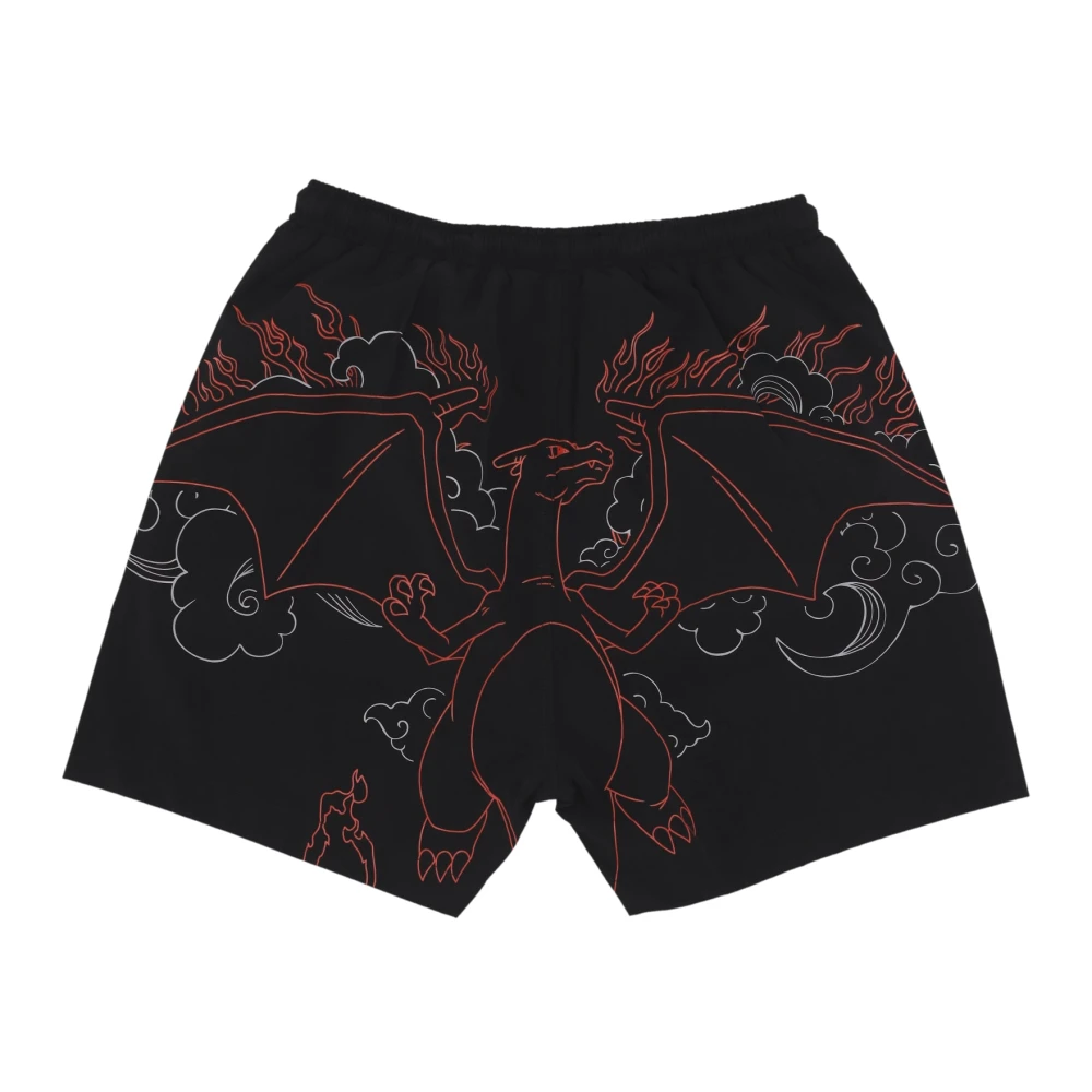 Dolly Noire Charizard Zwembroek Pokemon Zwart Black Heren
