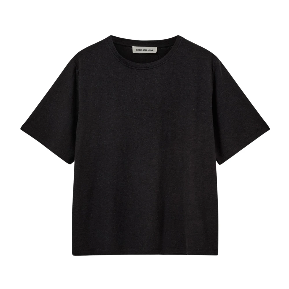 Sofie Schnoor Black T-Shirts - Female - T-Shirts - L - Tops