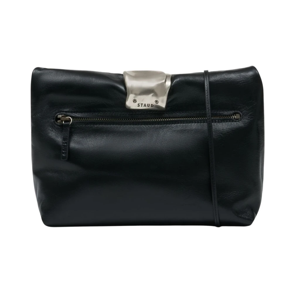 Staud Black Clutches, Female, One Size, Cuff Clutch