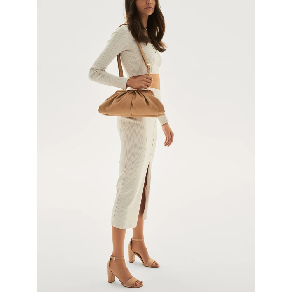 Kazar Dames beige clutch tas Brown Dames