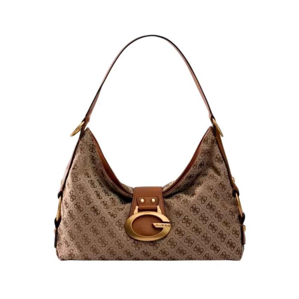 Guess , Shoulder Bags, Female, Beige, One Size, Camden Shoulder Bag - Image 3