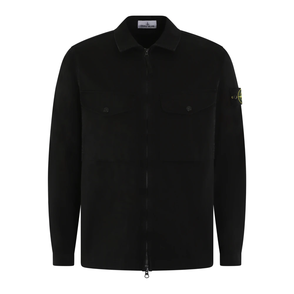 Stone Island Heren Overhemden Black Heren