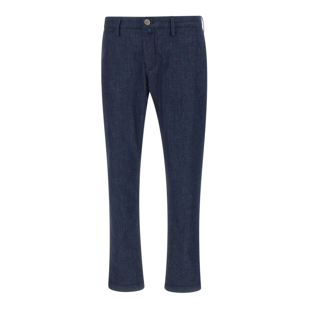 Jacob Cohën Heren Donker Gewassen Denim Jeans Blue Heren