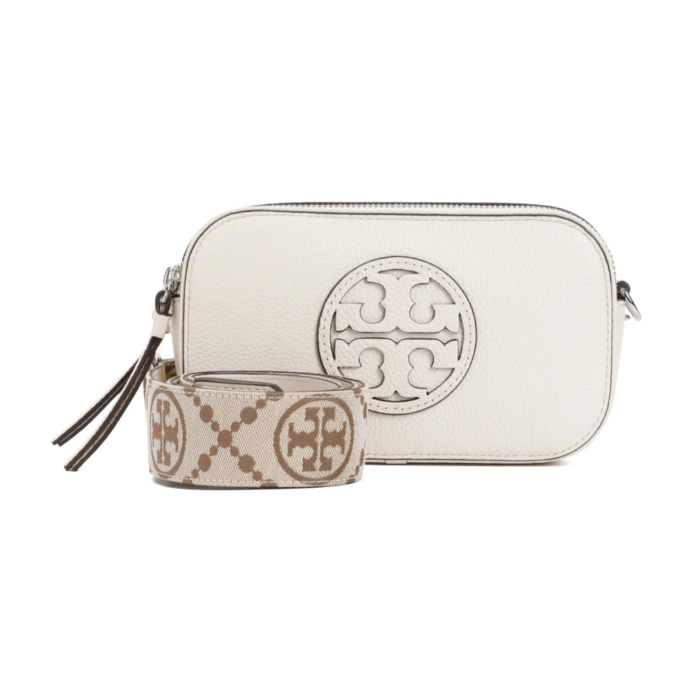 Tory Burch Miller Mini Väska i Ny Elfenben White, Dam