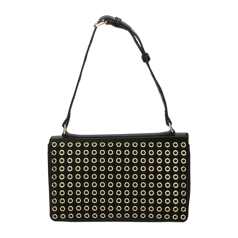 Love Moschino Zwarte Schoudertas Verstelbare Band Black Dames