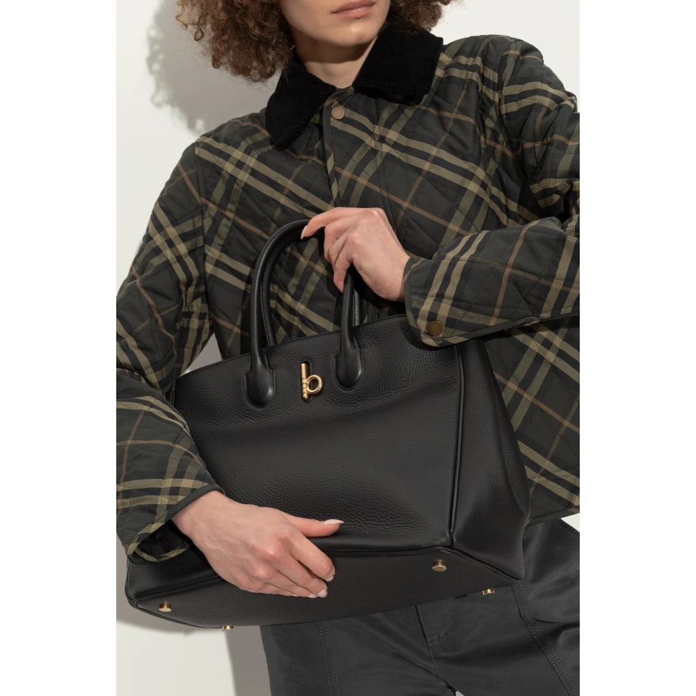 Burberry Handtas Rocking Medium Black Dames