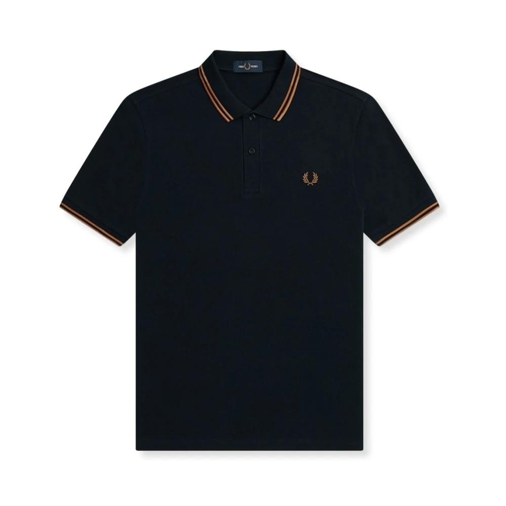 Fred Perry Twin Tipped Skjorta - Regular Fit Blue, Herr