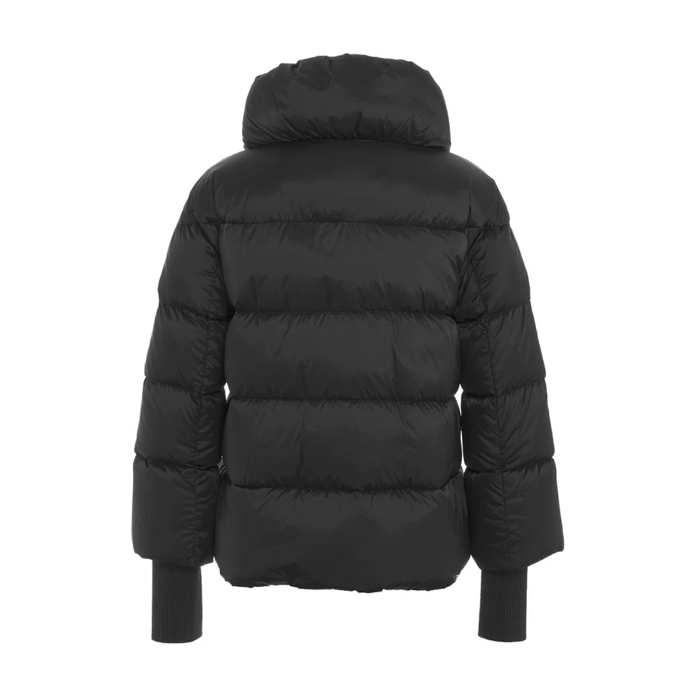 add Zwarte Jas Aw24 Black Dames