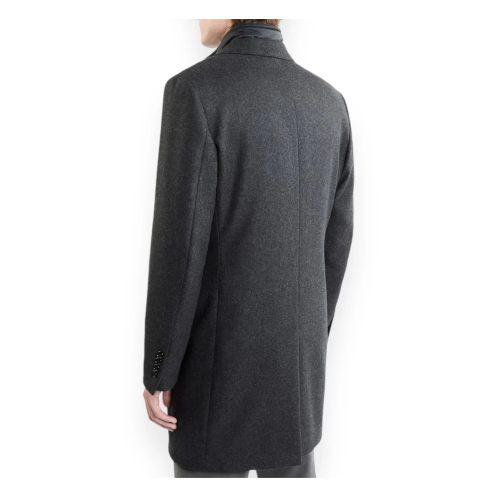 Fay Stijlvolle Easy Coat voor vrouwen Black Heren