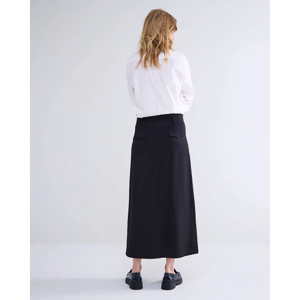 Summum Woman Milano Pencil Rok Black Dames