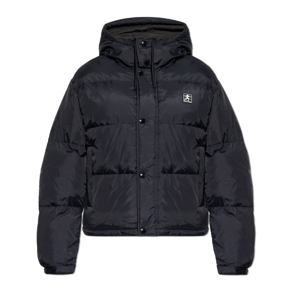 Sporty & Rich Gevoerde jas Black Unisex
