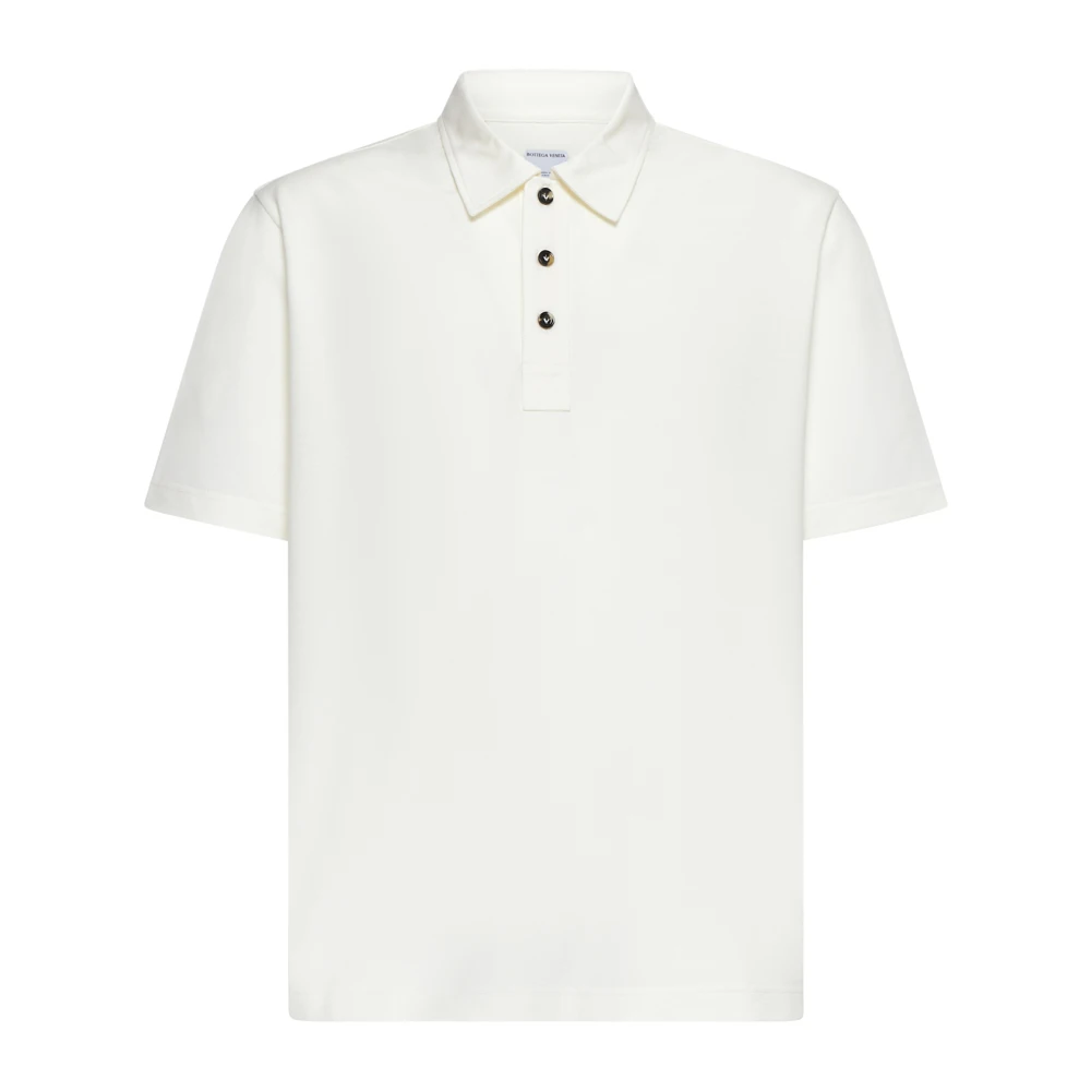 Bottega Veneta Stijlvolle T-shirts en Polos White Heren