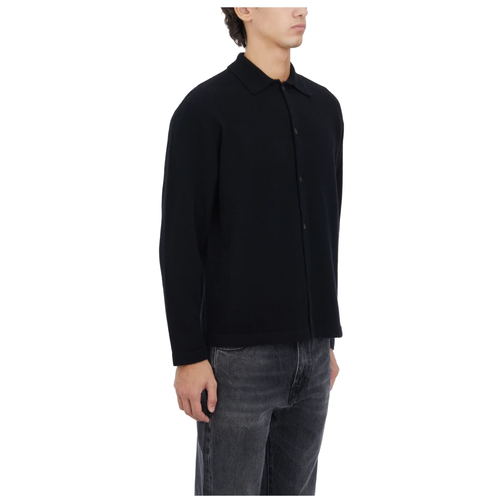 Seven Gauge Kasjmier Oversized Trui Black Heren