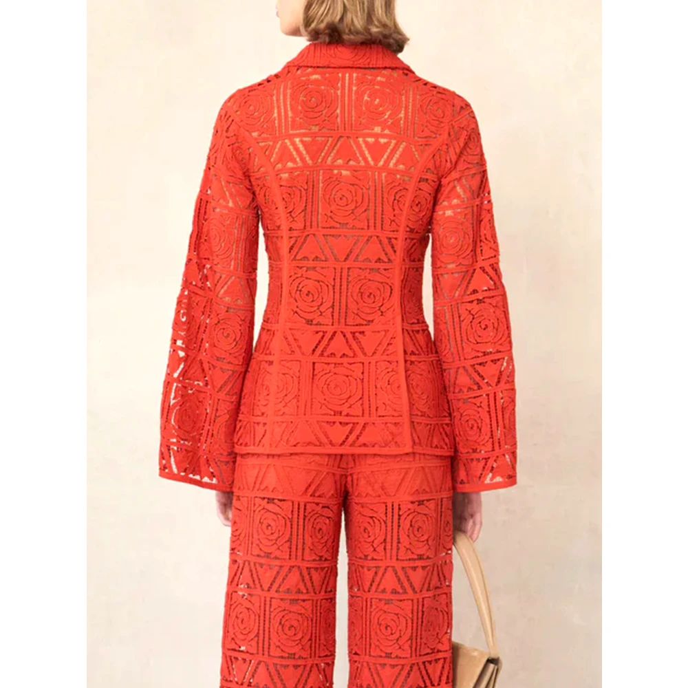 Cult Gaia Carlotta Blazer Stijlvol en Chic Red Dames