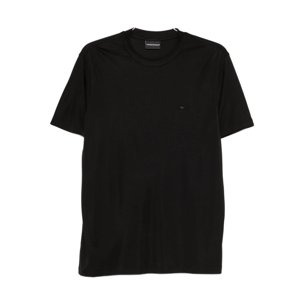 Emporio Armani Herr Svart Toppar L, T-Shirts Och Polos