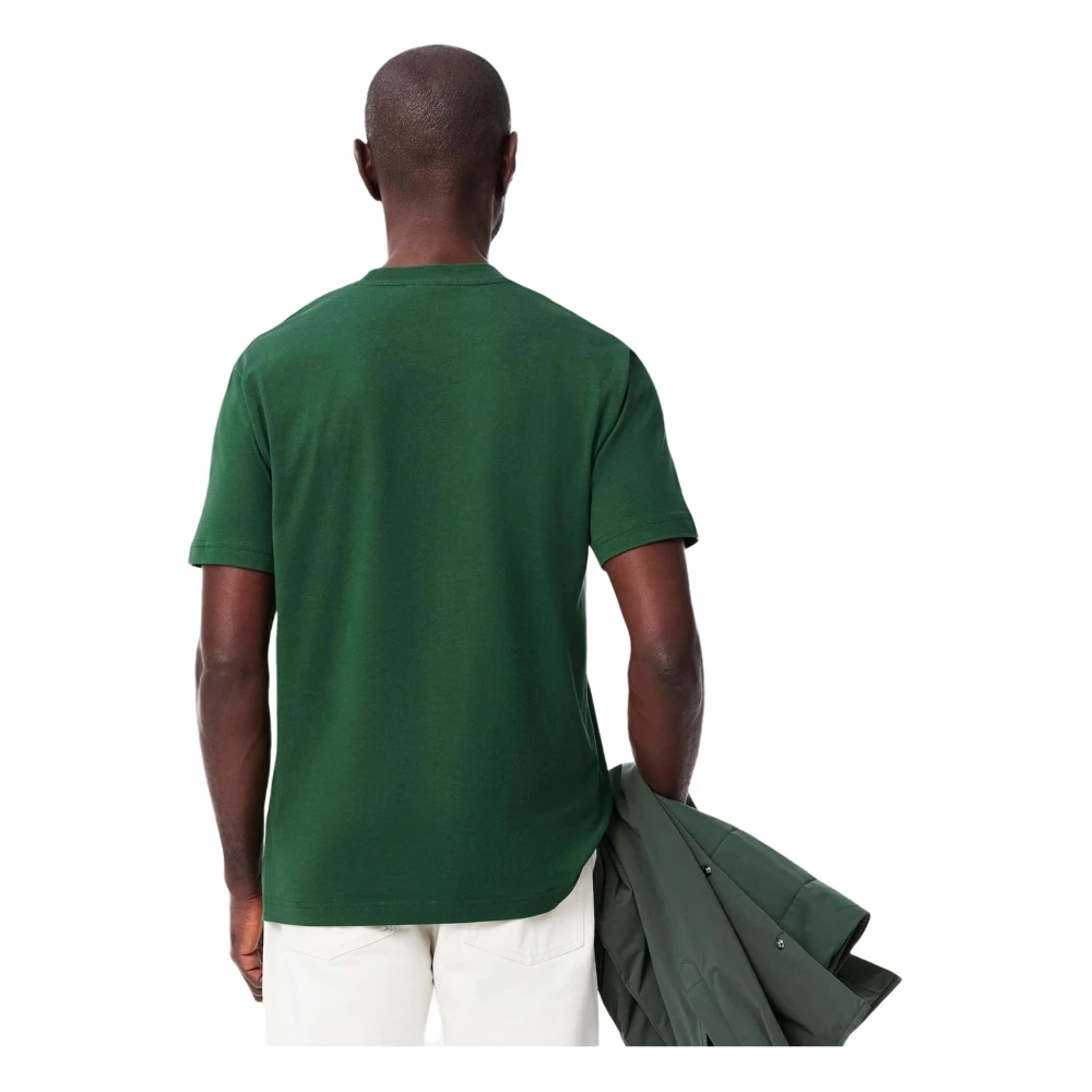 Lacoste T-shirt Green Heren