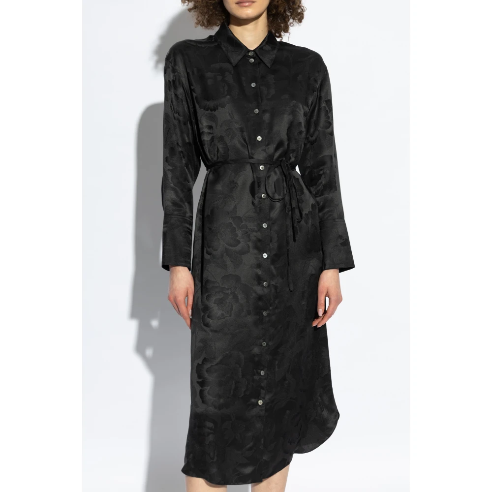 Kenzo Jurk met bloemenpatroon Black Dames