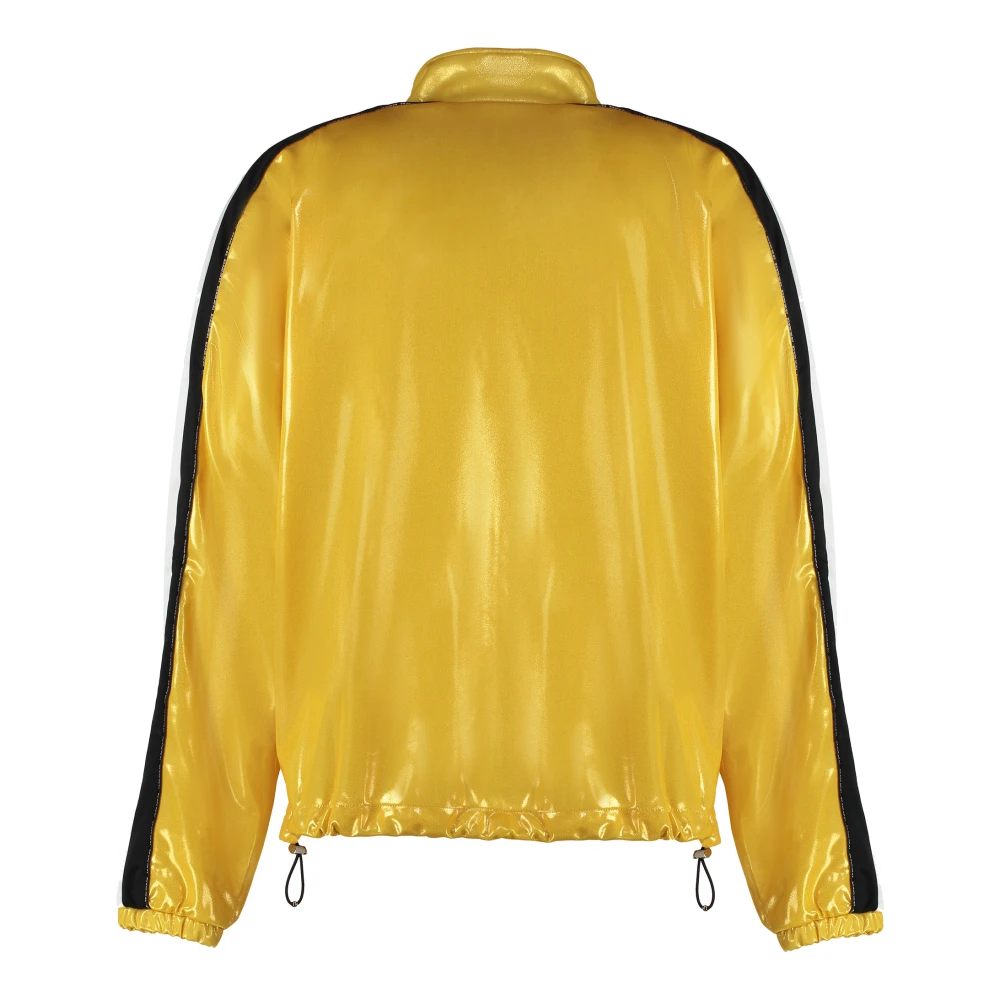 Vetements Sweatshirt met rits en zijstrepen Yellow Heren
