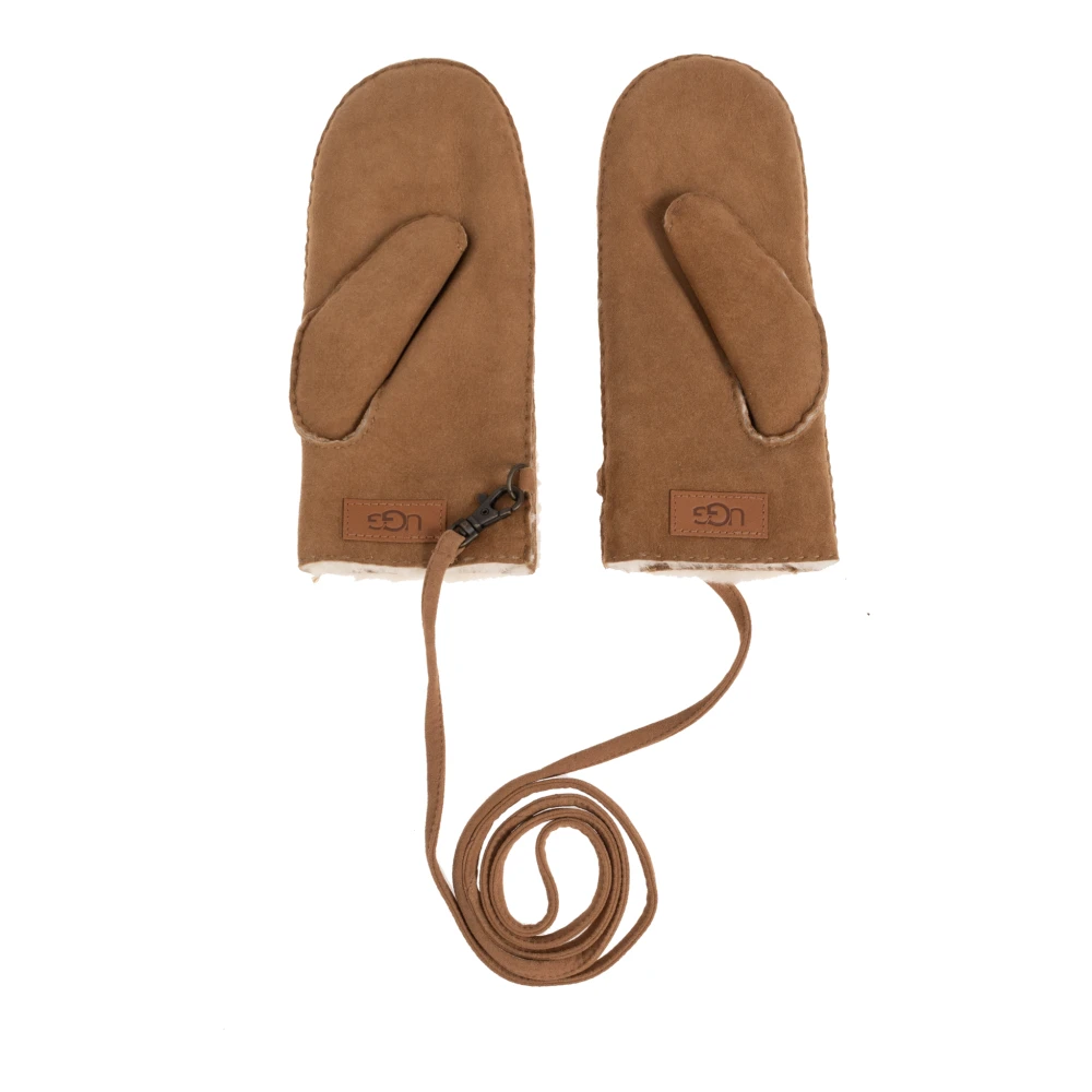 Ugg Suède handschoenen Beige Dames