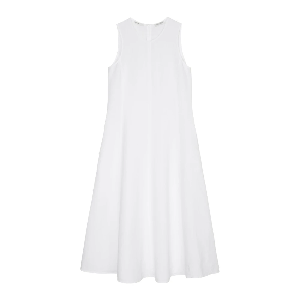 Marc O'Polo Linnen jurk in A-lijn White Dames